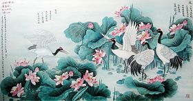 【征稿作品】国画工笔：缘结莲开