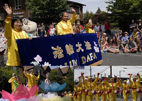 Image for article Washington State: “I'm Touched to See a Persecuted Group Celebrating Freedom!” (Photos)